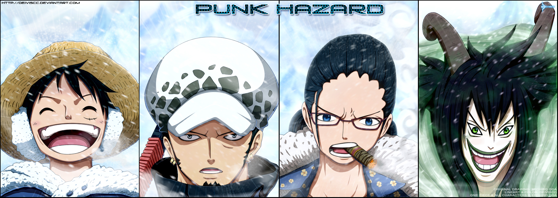 One Piece Arc Punk Hazard Punk Hazard by DEIVISCC on DeviantArt