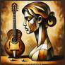 Femme et Mandoline