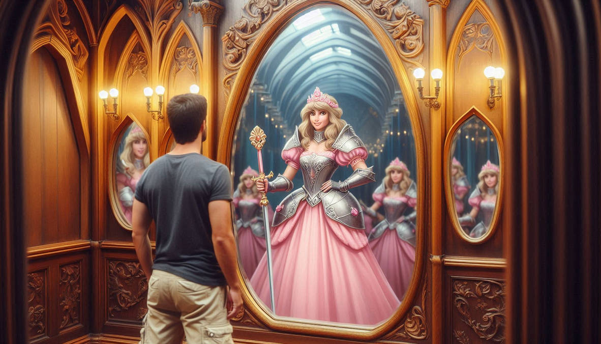 Hall of Magic Mirrors Upload 3 by StepfordTGed on DeviantArt