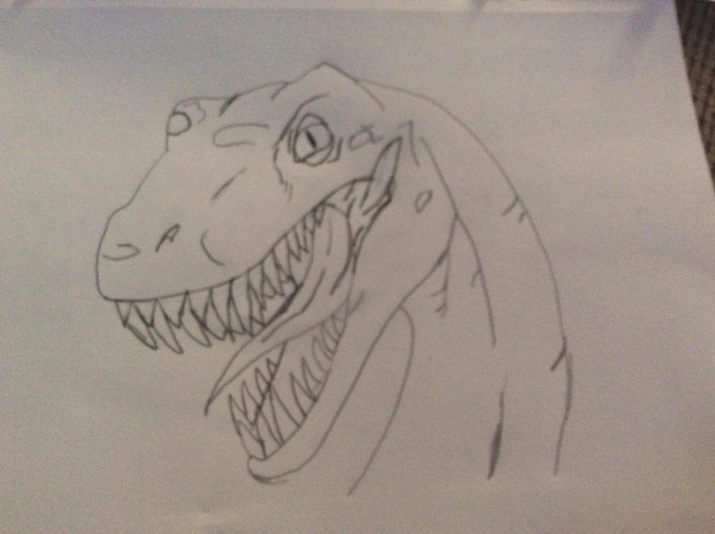 Demon Raptor Drawing Raptor by KoraIsabel on DeviantArt