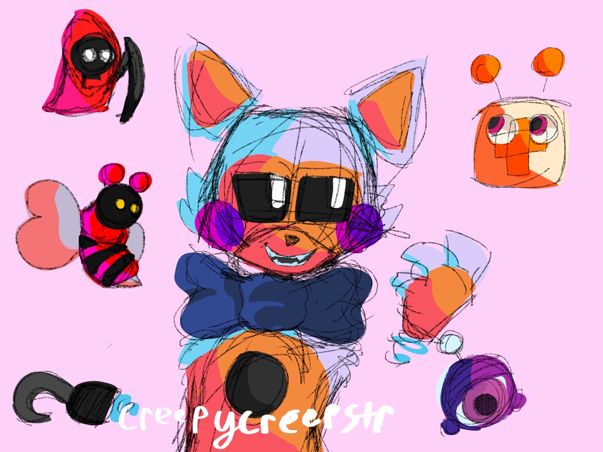 fnaf lolbit fanart - Google Search  Fnaf drawings, Fan art, Fnaf funny