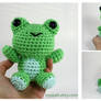 Cute Crochet Frog Doll