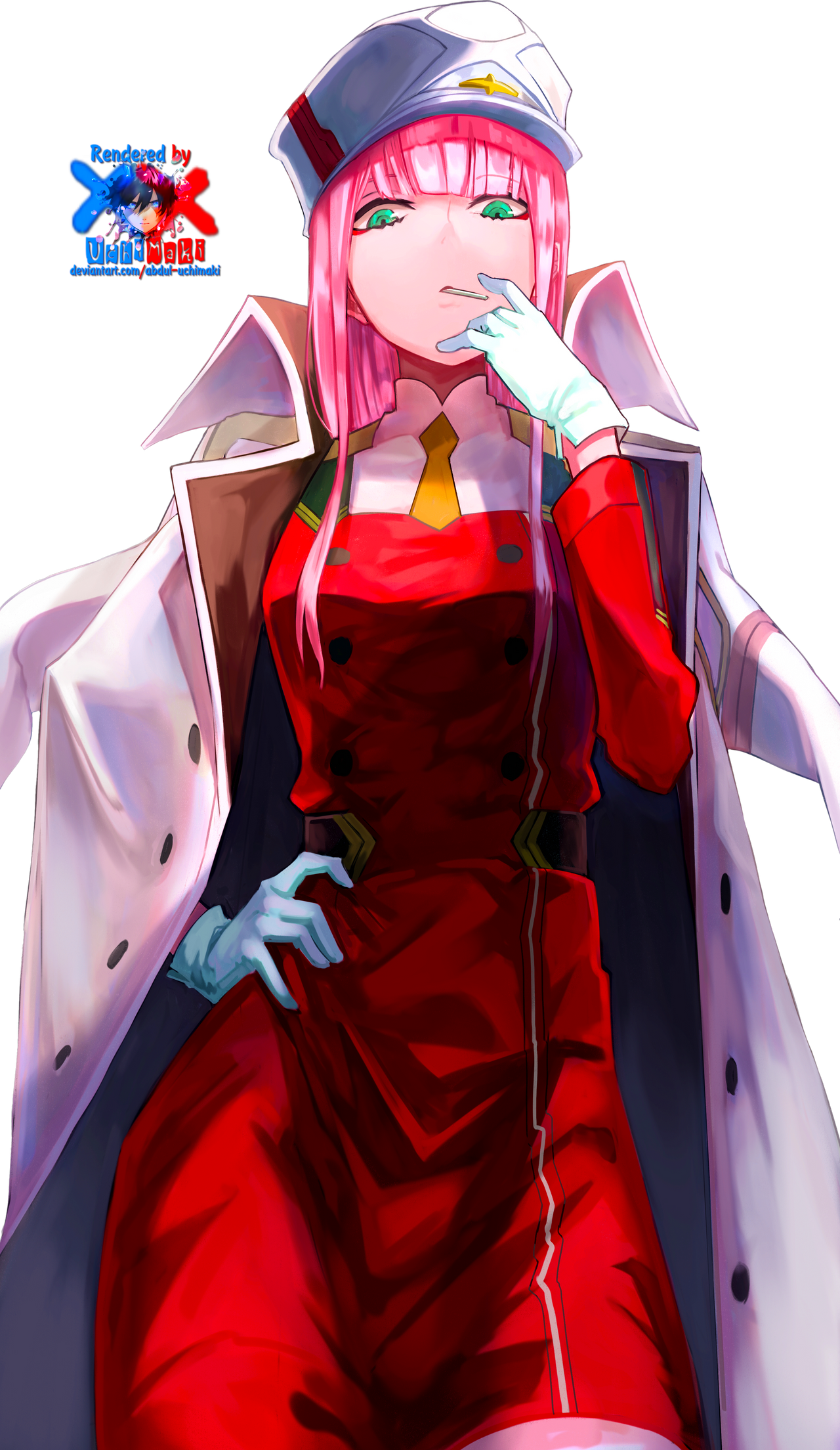 Darling in the FranXX - Zero Two Render by Abdul-UchiMaki on DeviantArt