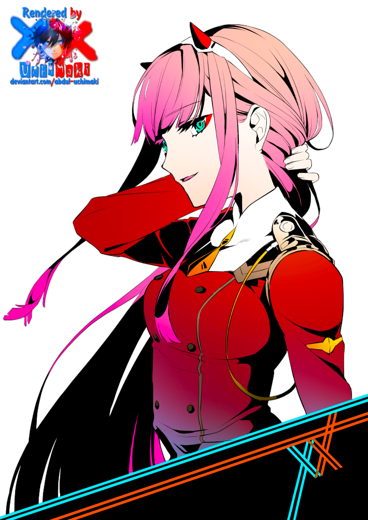 Darling in the FranXX - Zero Two Render by Abdul-UchiMaki on DeviantArt