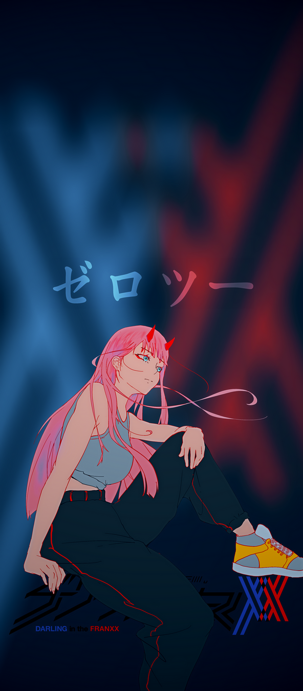 Darling in the FranXX - Zero Two by Abdul-UchiMaki on DeviantArt