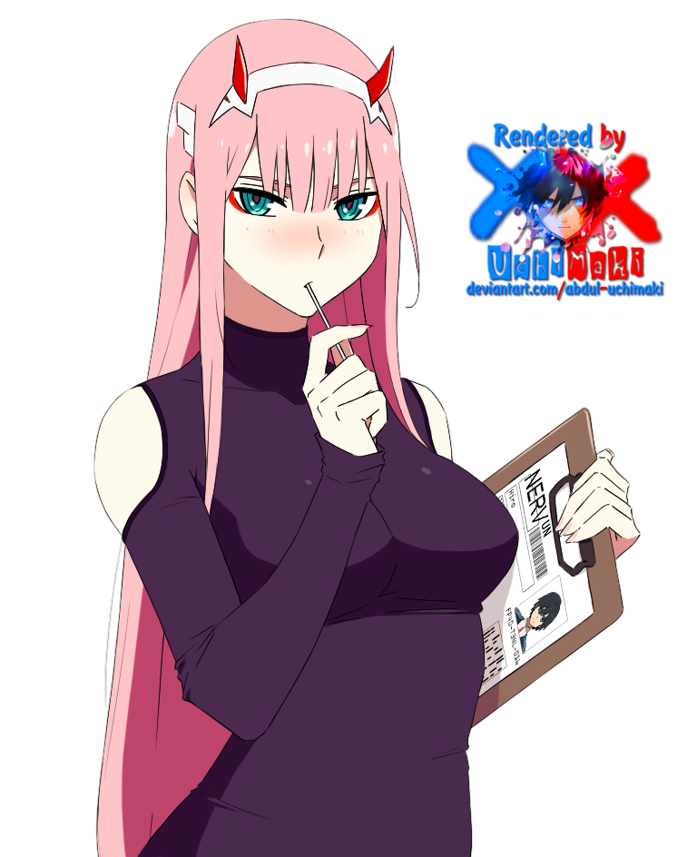 Zero Two Driver Deviantart Darling in the FranXX - Zero Two Render by Abdul-UchiMaki on DeviantArt