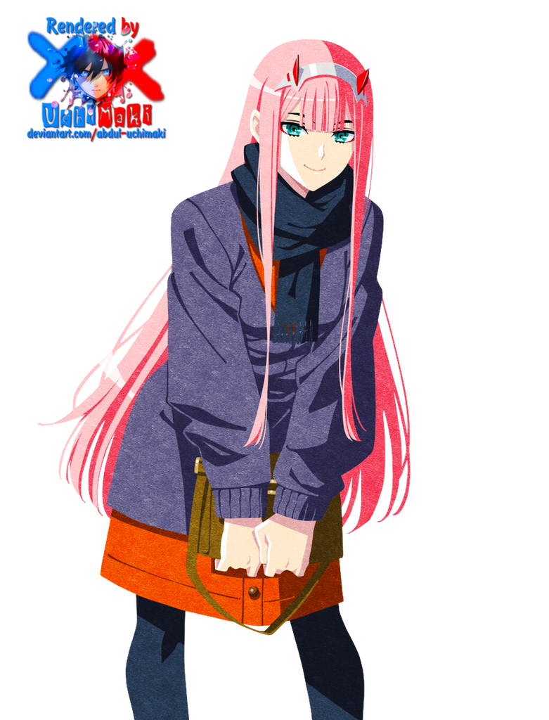 Darling in the FranXX - Zero Two Render by Abdul-UchiMaki on DeviantArt