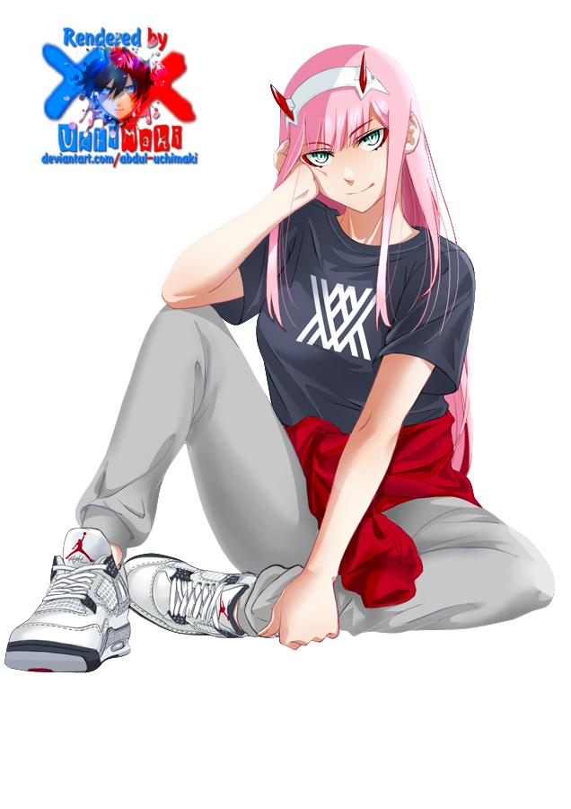 Darling in the FranXX - Zero Two Render by Abdul-UchiMaki on DeviantArt