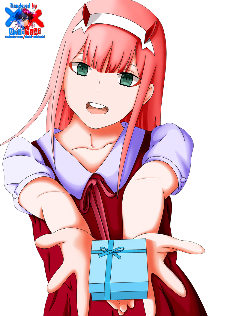 Darling in the FranXX - Zero Two Render by Abdul-UchiMaki on DeviantArt
