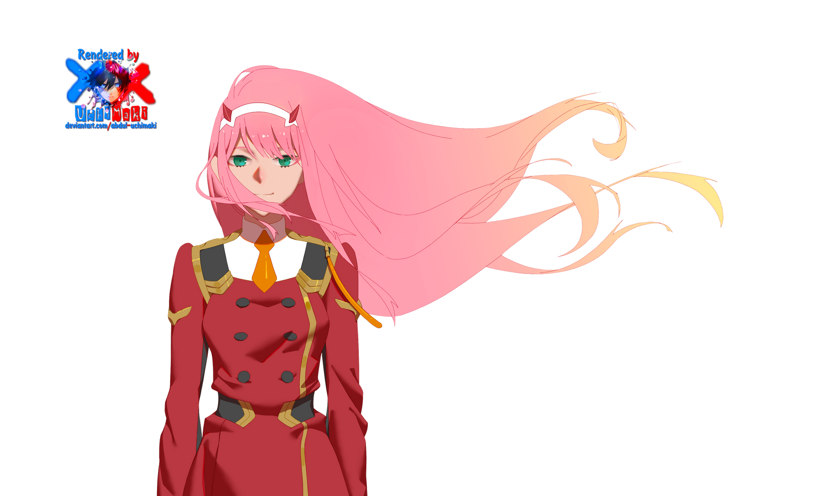 Darling in the FranXX - Zero Two Render by Abdul-UchiMaki on DeviantArt