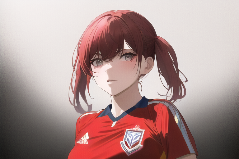 Soccer red girl s-2130616827 by Prscyse on DeviantArt
