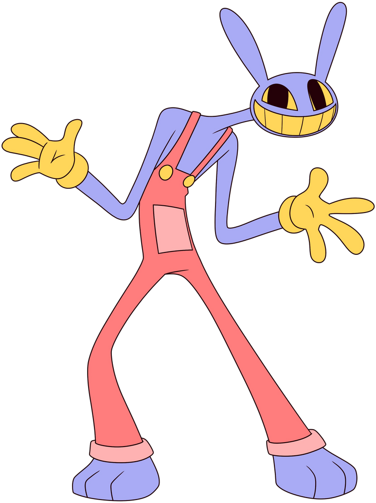 Jax (The Amazing Digital Circus) Render by RafaThomy2006 on DeviantArt