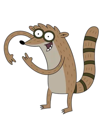 Fem Rigby Rigby (Regular Show) Render by RafaThomy2006 on DeviantArt