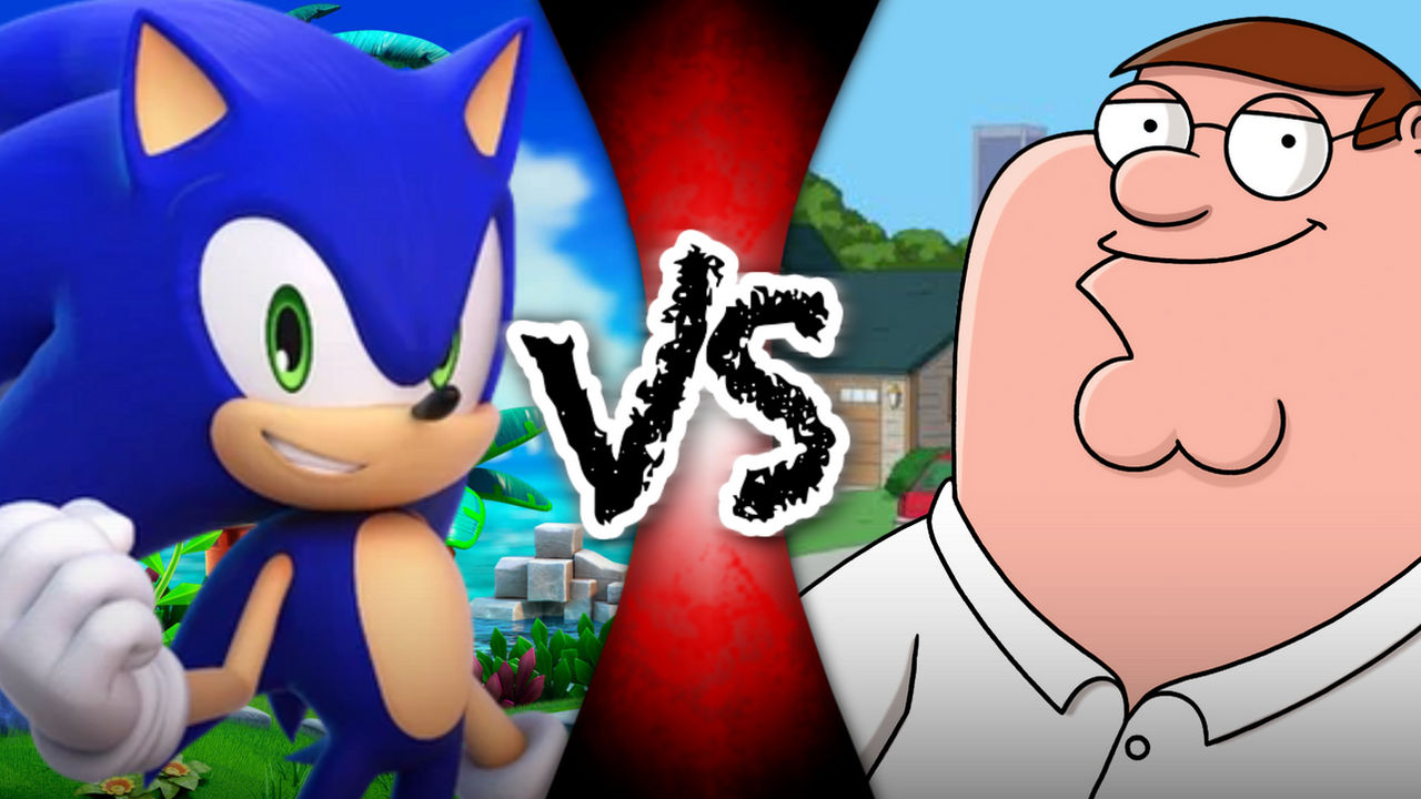 Sonic The Hedgehog VS Peter Griffin by RafaThomy2006 on DeviantArt