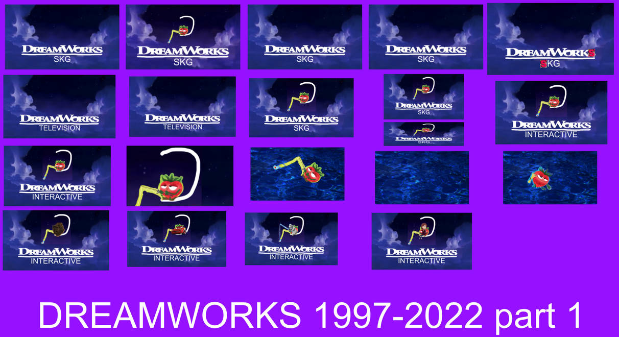 7 Dreamworks DREAMWORKS 1997-2022 part 1 by Shanekazymyriw on DeviantArt