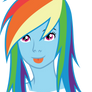 Rainbow Dash humanized