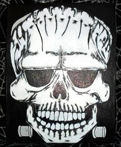 Frankenstein Skull by DeceasedArt on DeviantArt