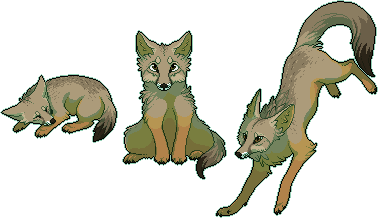 Pixel Fox - Bengal by chertan-koraki