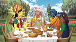 Durga Ma + Kamadhenu + All | Tea Party (Final) | by TheUnlimitedFortress
