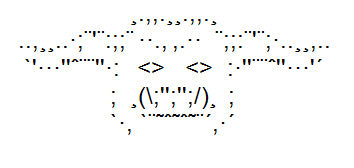 ASCII Monster by metalviolin on DeviantArt