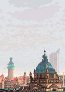 Leipzig Cityscape