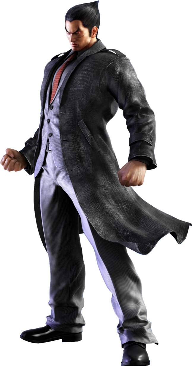 Tekken 8 - Kazuya Mishima (Transparent Render) by VGEJackler on DeviantArt