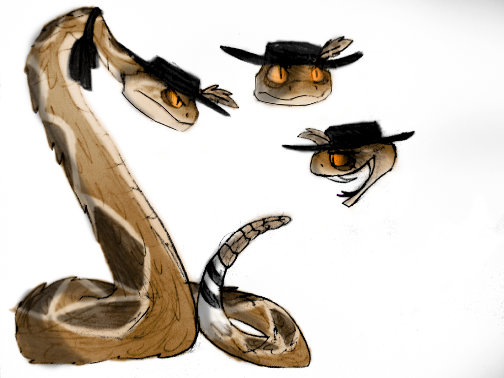new young Rattlesnake Jake design by Moviedraws on DeviantArt.