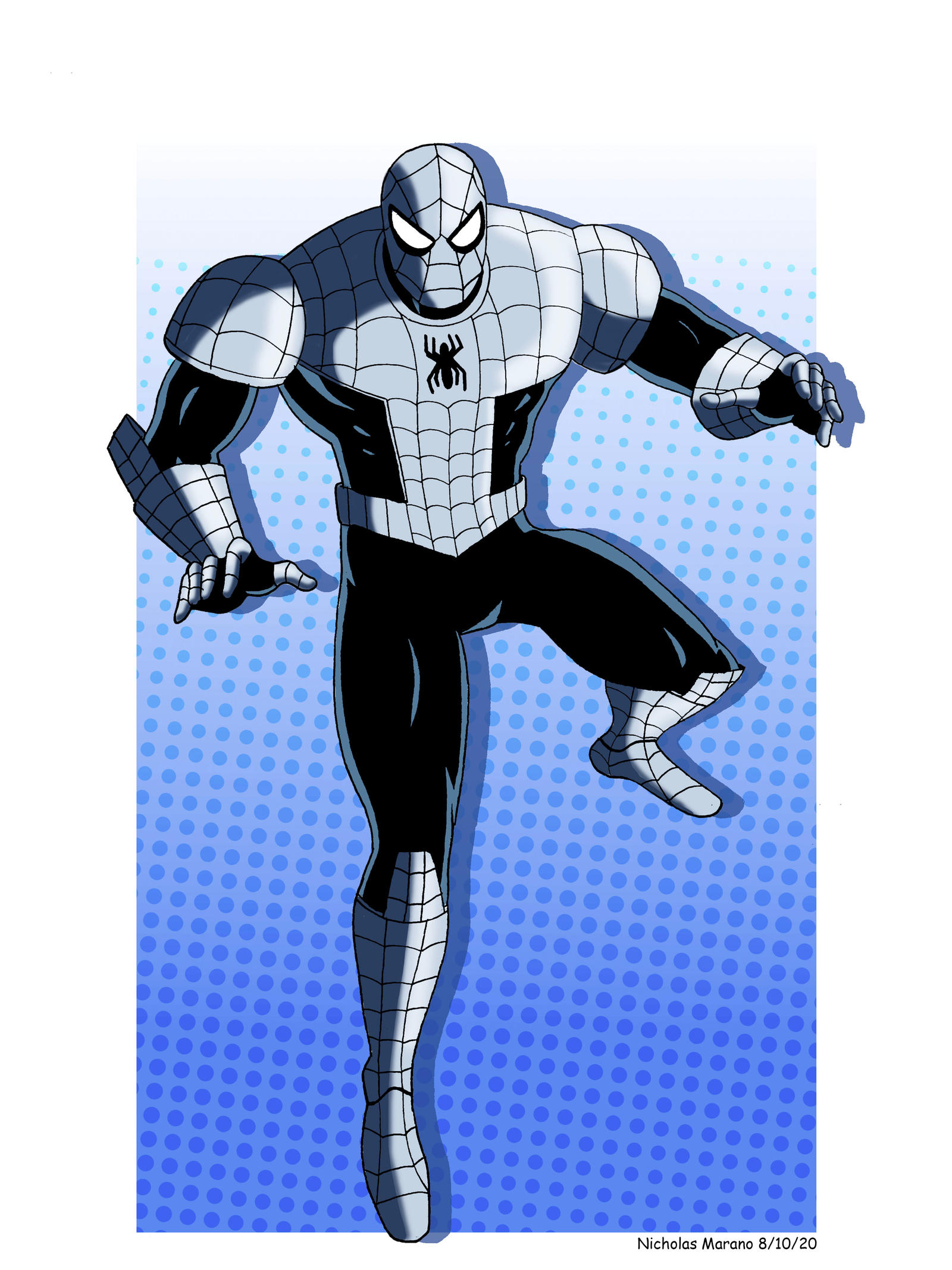 Spider-Man Animated Series 1994 Armor Spider-Man by nicholasnrm123 on  DeviantArt