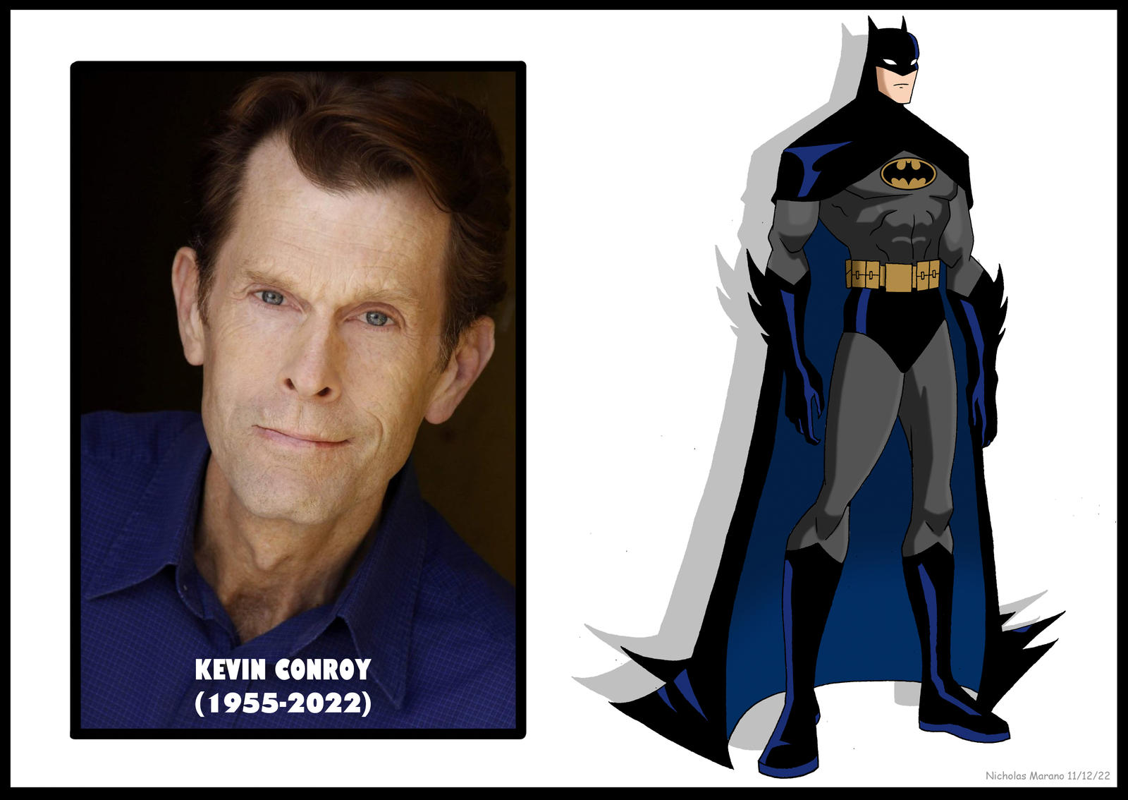 Farewell Kevin Conroy: The True Dark Knight! by nicholasnrm123 on DeviantArt