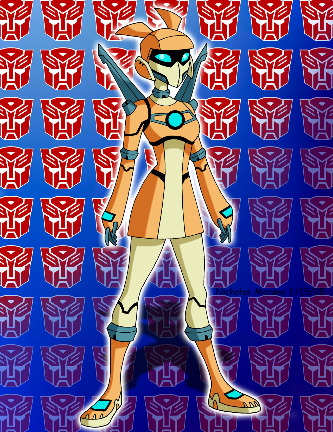 TransFormers Animated: Sari Sumdac 2025! by nicholasnrm123 on DeviantArt
