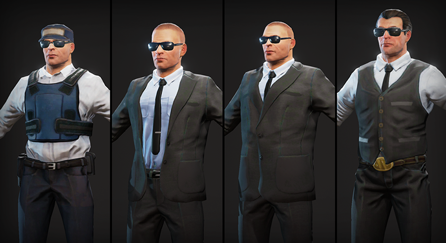 Agents Characters Pack Free 3D Models by brahim26 on DeviantArt