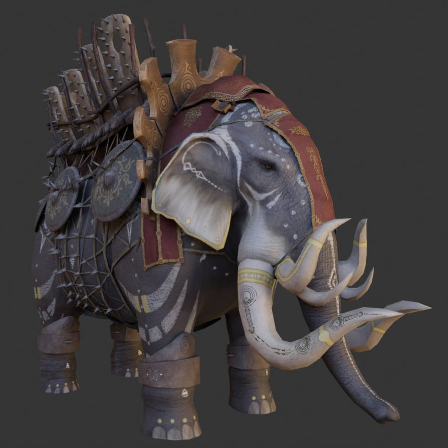 Elephant Rider Model Elephant pack Free 3D Models by brahim26 on DeviantArt