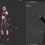 Jinx Character Rig Free 3D Models