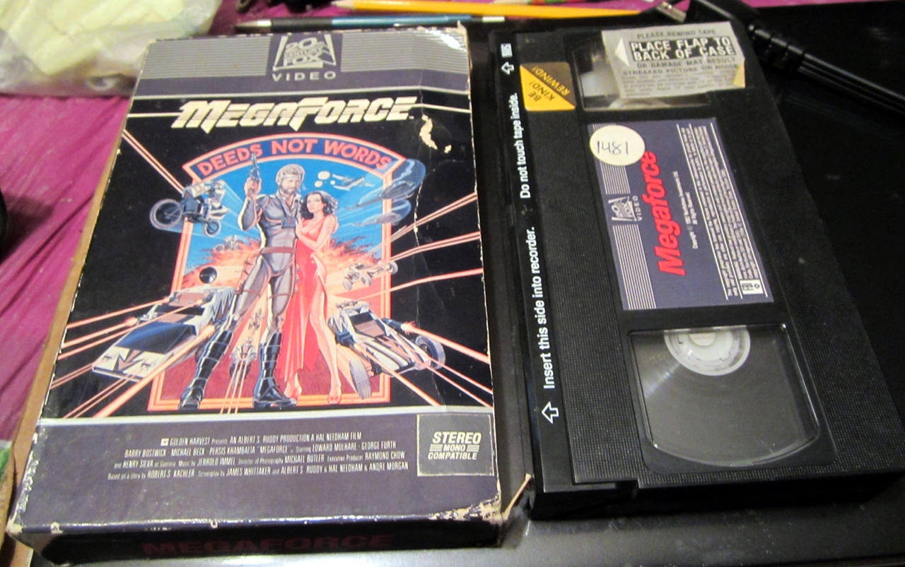 Megaforce Vhs Megaforce VHS by agis261 on DeviantArt