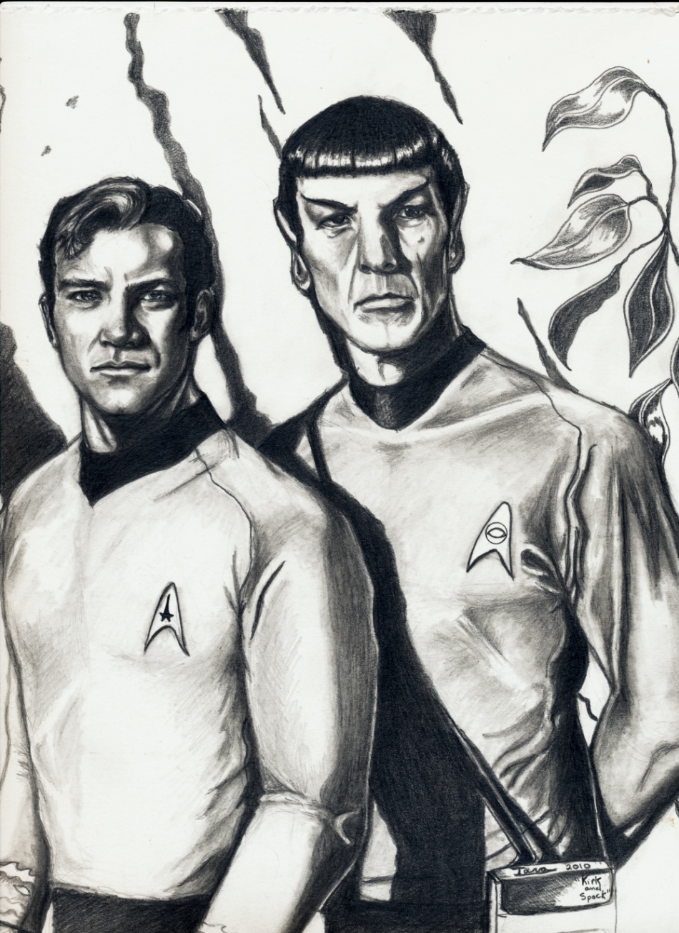 Kirk and Spock