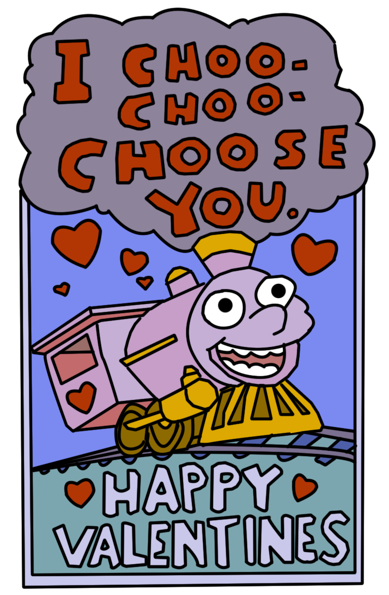 I Choo Choo Choose You Card