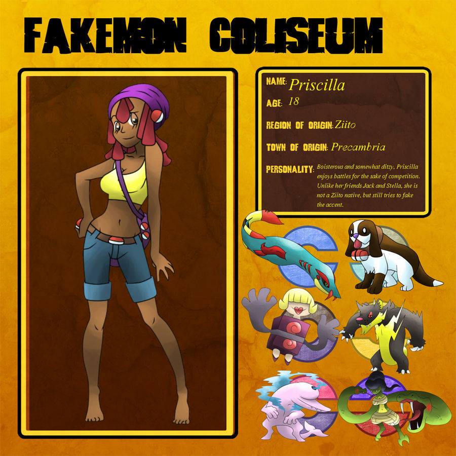 Fakemon Coliseum: Priscilla