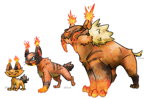 Molten Tiger Fakemon