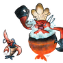 Crawdad Chef Fakemon