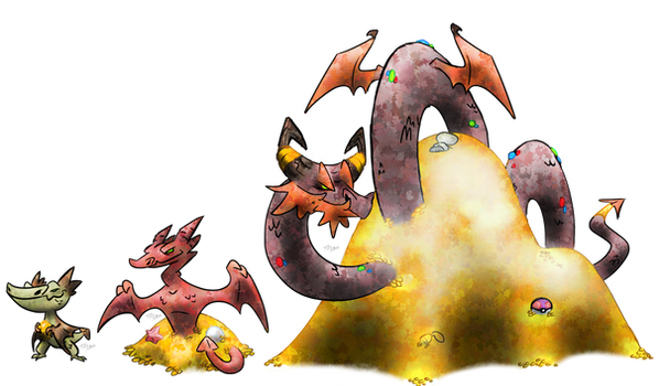 Hoard Dragon Fakemon