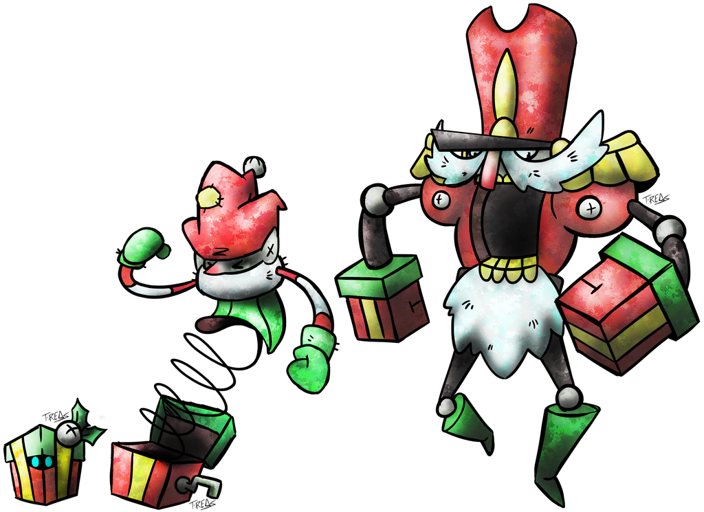 Container Fakemon Holiday Present Fakemon by T-Reqs on DeviantArt