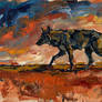 Expressionist Coyote