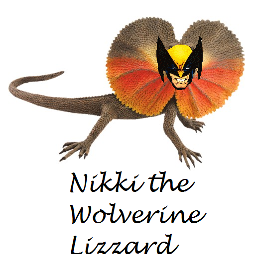 Nikki the Wolverine Lizzard