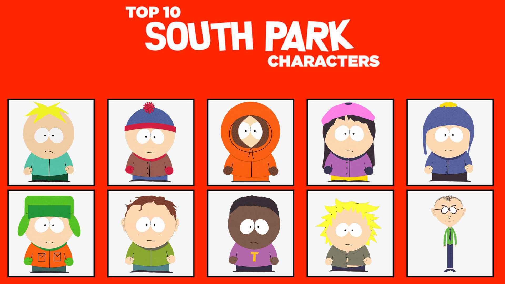 My Top 10 Favourite South Park Characters By Thefirstvoslian On ...