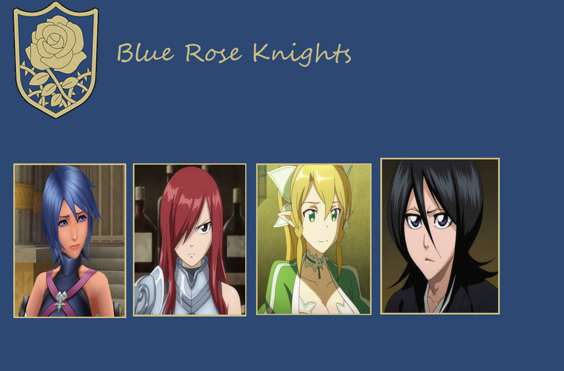 My Blue Rose Knights Squadron by rainbine94 on DeviantArt