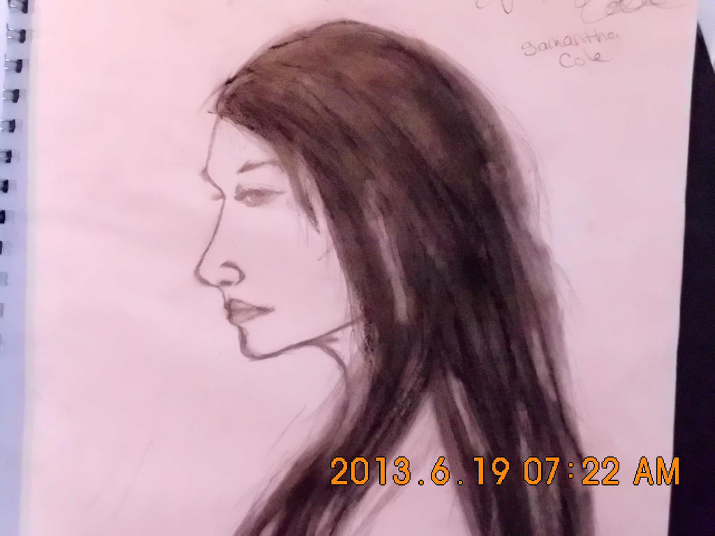 Free hand drawing of a random person. by WaviestRelic on DeviantArt