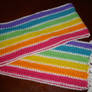 Rainbow Candy Scarf