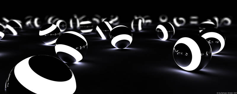 Light Balls v.2 - 2560x1024