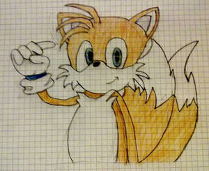 Old drawing of Tails