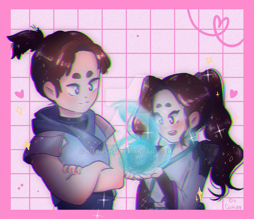 Valorant Couple Commission! by BizCosha on DeviantArt